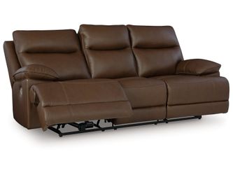 VonRyan Tobacco Power Reclining Sofa