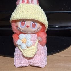Labubu With Handmade Clothes
