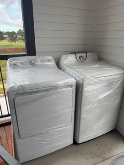 GE Dryer and Samsung Washer