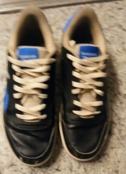 Reebok Royal Complete Low Black/Blue - Size 9.5