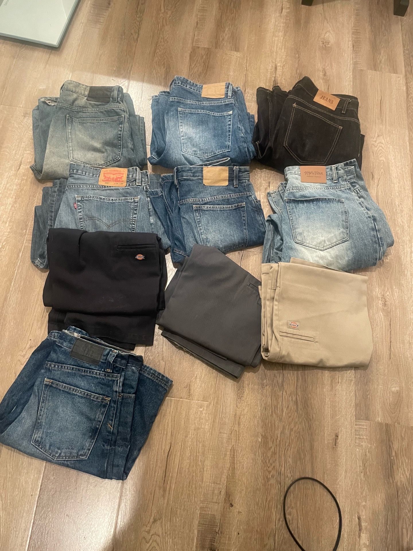 Baggy jeans/jorts lot and more southpole Levi dickies Shaka wear solo jeans jnco