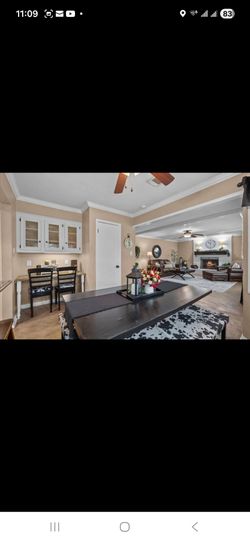Table, 2 Benches & 2 Side Chairs