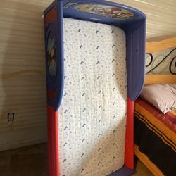 spider man crib size bed