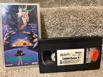 Retro “Leprechaun 3” (VHS, 1995) Vidmark Entertainment Horror Movie Film