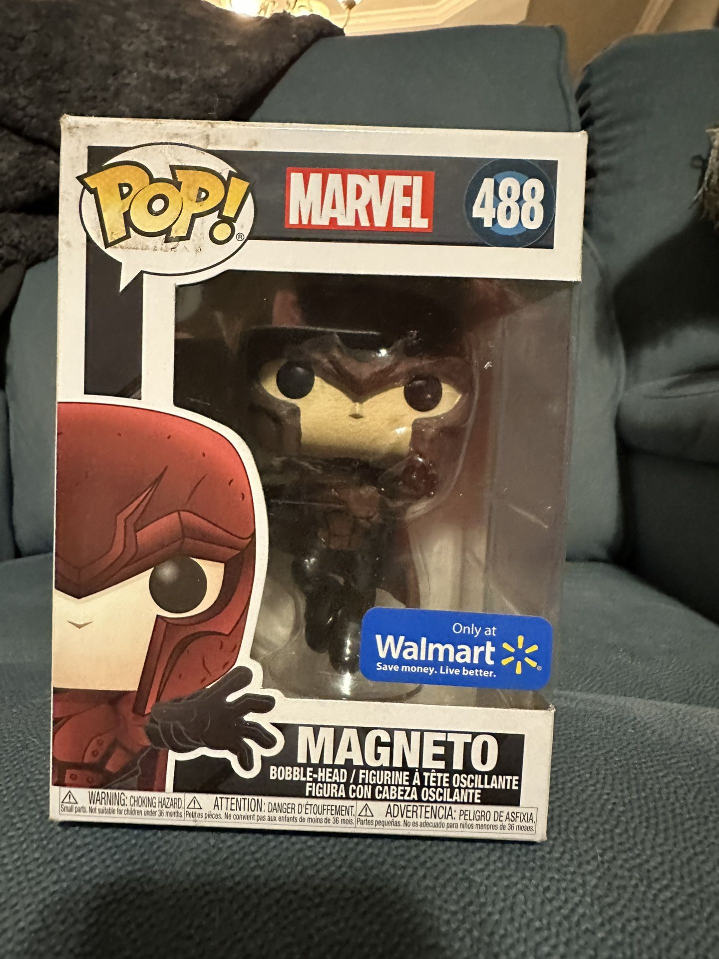 Funko Pop! #488 Marvel X-Men - Magneto Walmart Exclusive