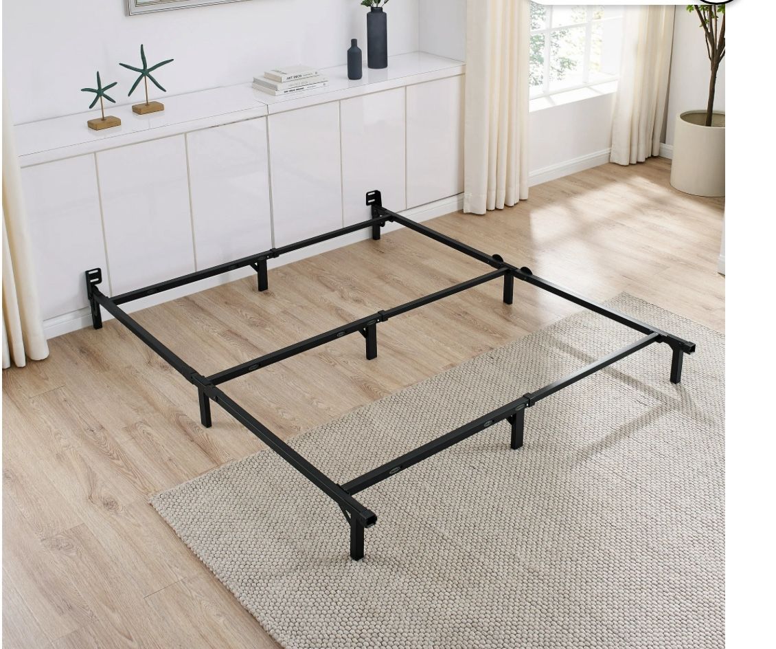 Mainstays 7" Twin/Full/Queen Size Adjustable Metal Bed Frame