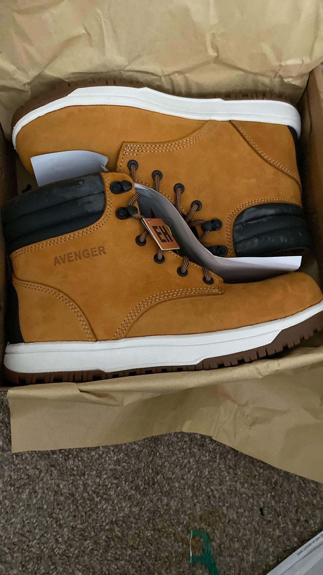 Avengers Composite Safety Work Boots.