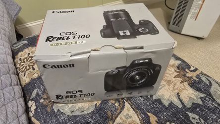 Cannon Rebel EOS T100 Camera