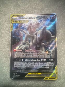 Mewtwo & Mew GX Tag Team Pokémon Card