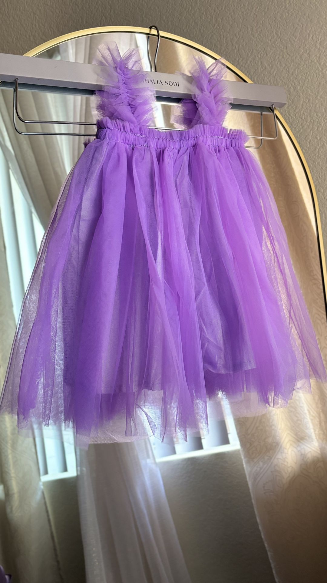 Toddler Purple Tulle Dress  
