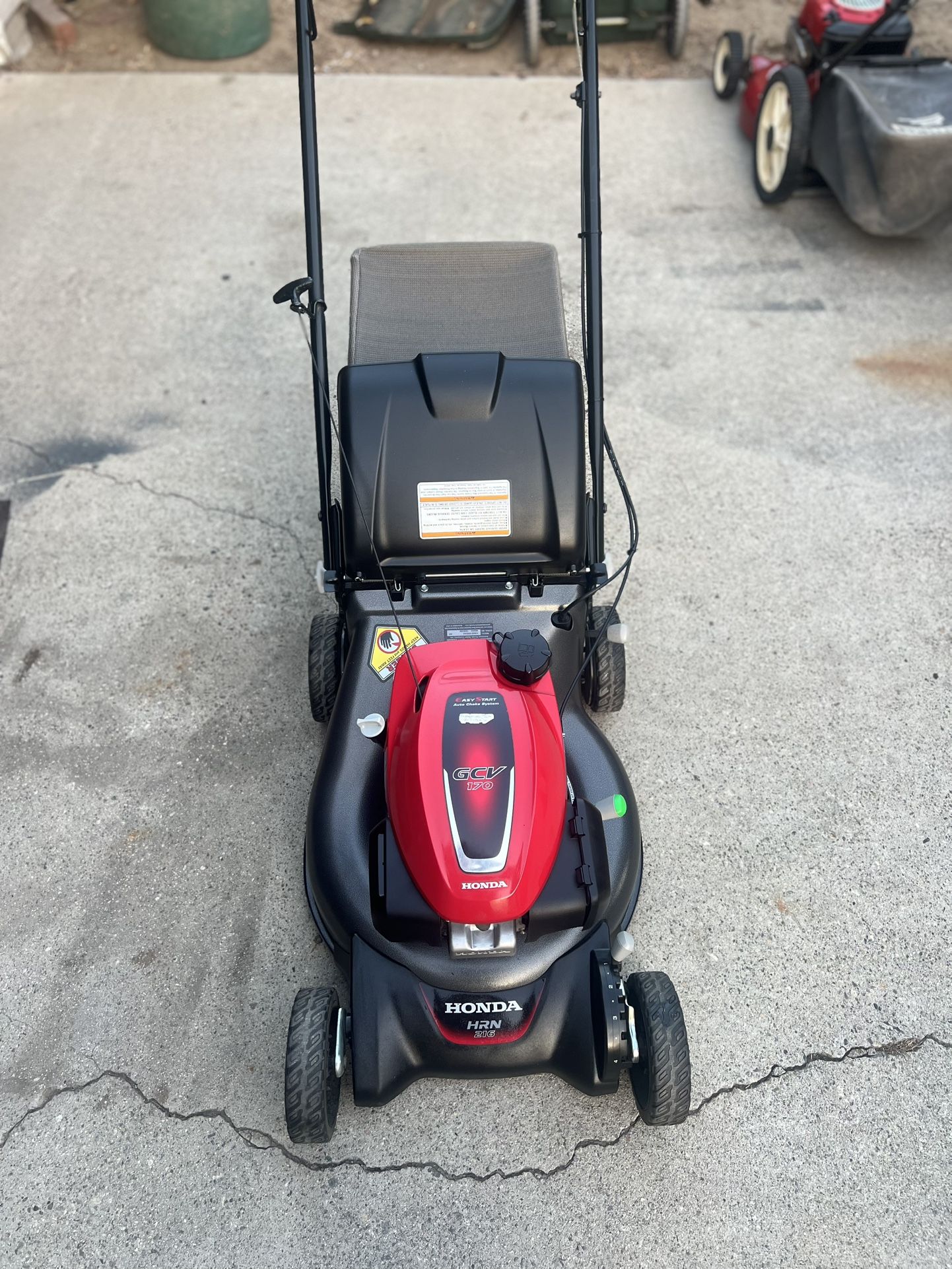 Honda HRN series self-propelled lawn mower