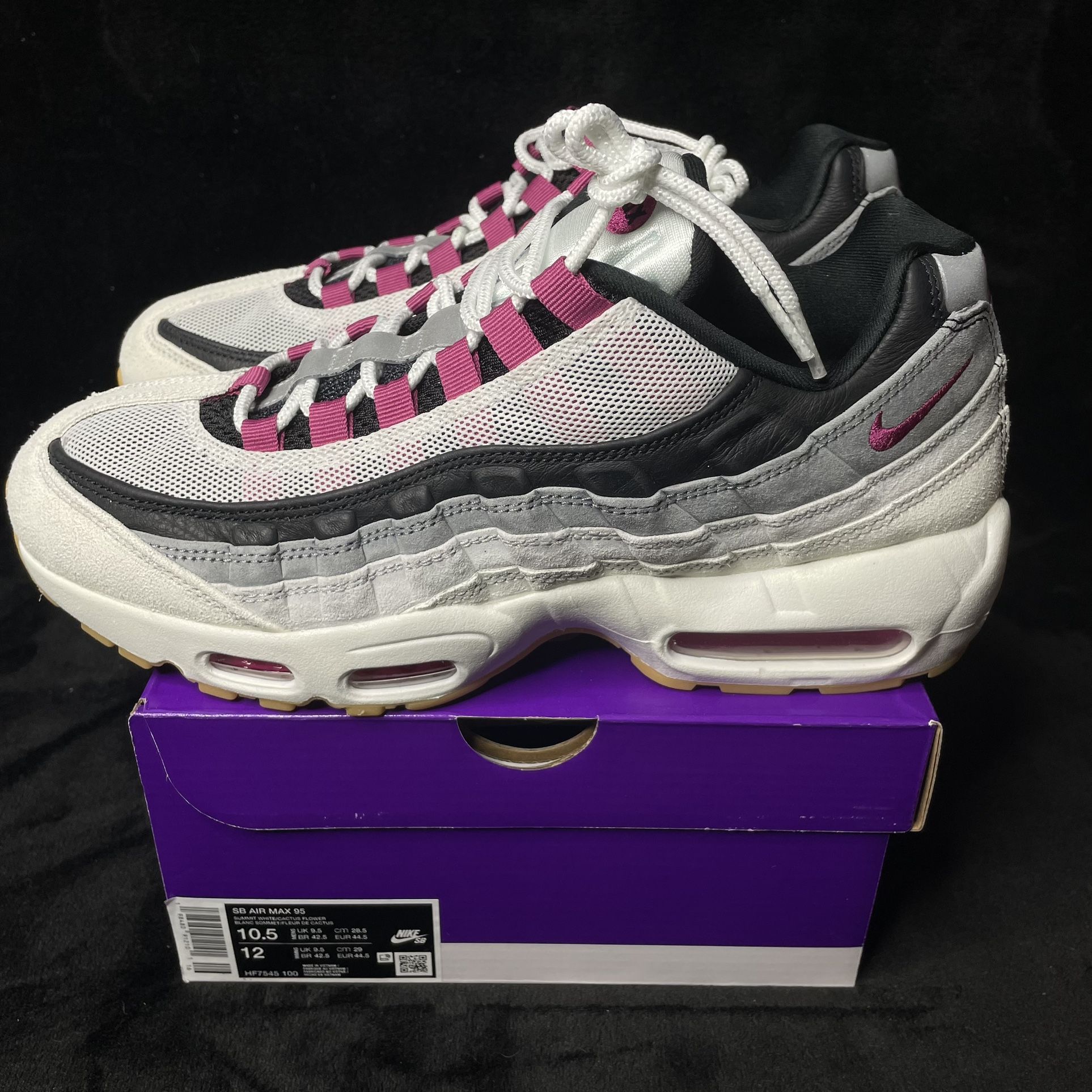 Nike SB Air Max 95 Cactus Flower Men's Size (women's 12)