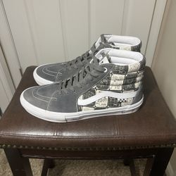 Vans x Daniel Johnston Skate Sk8-Hi- Grey/white Men’s 11