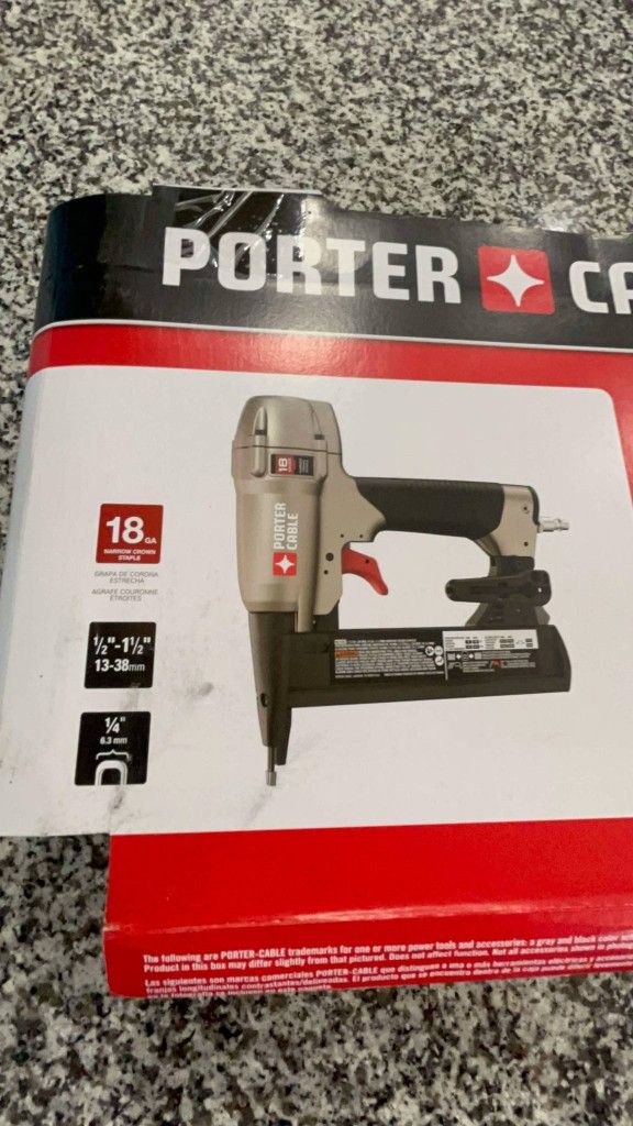 Porter-Cable
Pneumatic 18-Gauge 1-1/2 in.
Narrow Crown Stapler Kit
$100