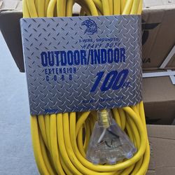Extensiones Eléctricas 100ft Pies para la construcción calibre 12 nuevas $45/$50****