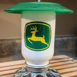 Mason Jar Bird Feeder- John Deere 