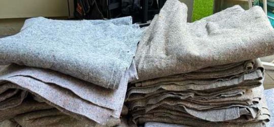 U-Haul moving blankets