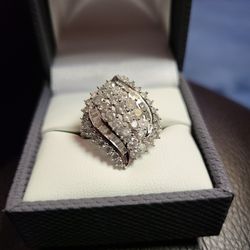 3 Carat Natural Diamond Cocktail Ring Beautiful 