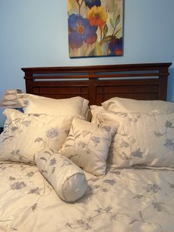 Lovely mission style bedroom set.