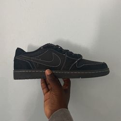 Travis Scott x Air Jordan 1 Retro Low OG SP 'Black Phantom'