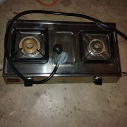 Stainless Dual Propane Stove Firm