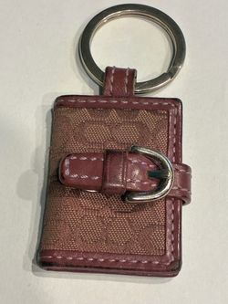 Mini coach photo keychain