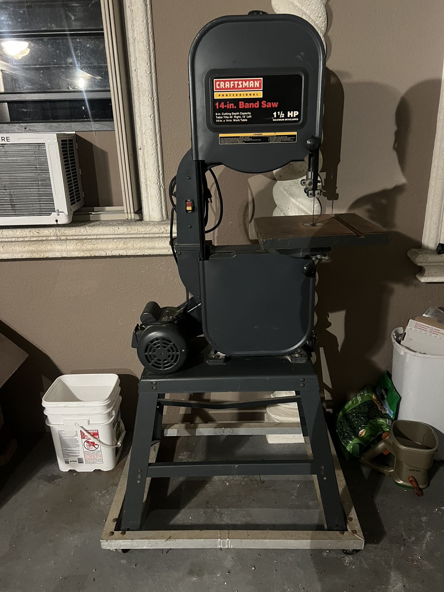 Craftsman Professional 14” Band Saw – 1½ HP $200 OBO