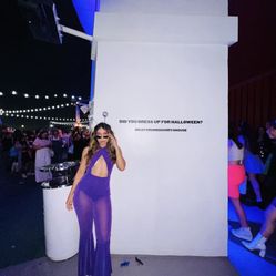 Purple One Piece Bodysuit