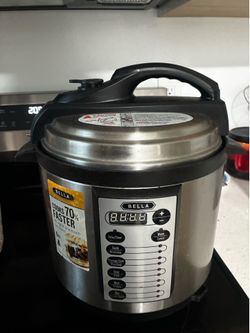 BELLA 6-Quart Electric Pressure Cooker (Works, Read Description!)