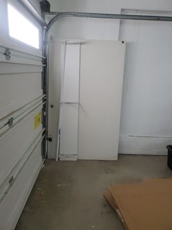 2 Closet Doors And Shelf w/rod 78 X 48