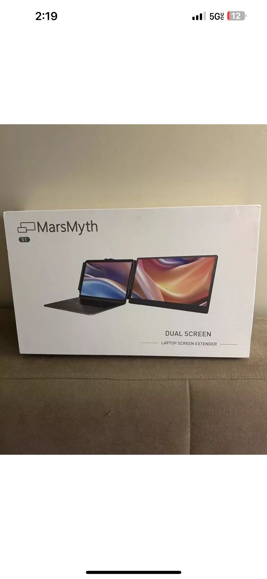 Marsmyth Dual Screen Monitor 14’ For Laptop