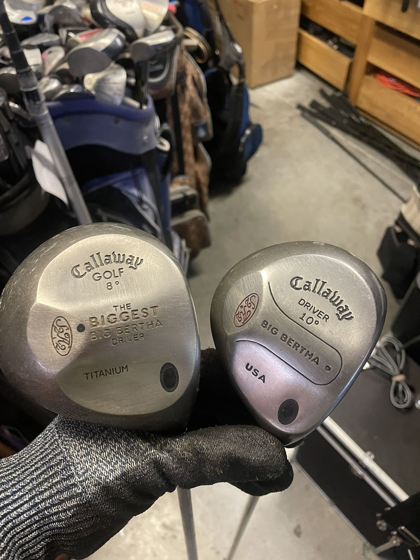 Callaway big Bertha 2 Pc set Right handed