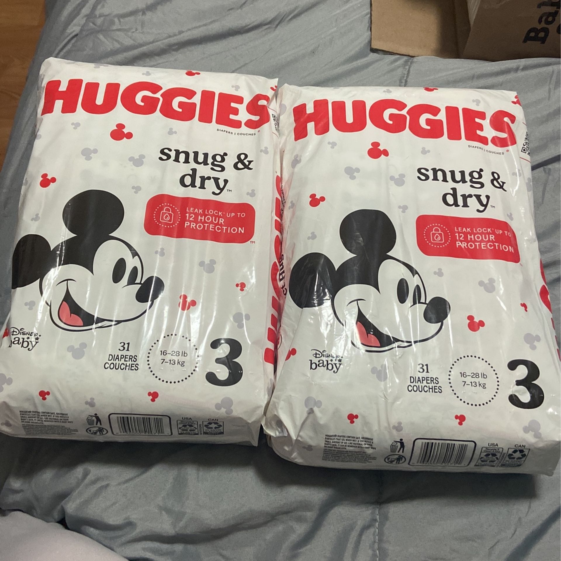 Huggies Snug And Dry Size 3 