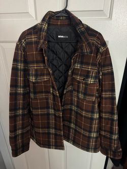 Fashion Nova Flannel Jacket size mens XL new with tags