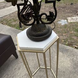Lamp And Table