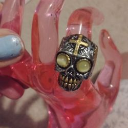 Skeleton Ring Sz 8 New With Tag $5.00