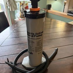 Inflatable Double Action Pump