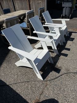 All Weather Poly Resin Adirondack Chairs