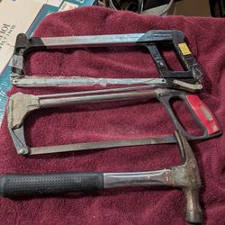 Saws And Hammer $5 Each 