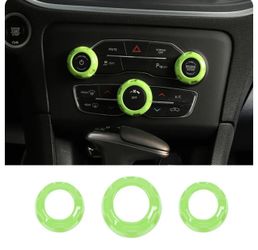Dodge Challenger 2015+ Green Knobs