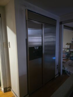 46 Inch Built In Kitchen Aid  Refrigerator Freezer