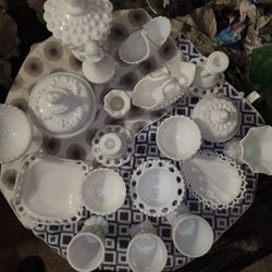 Milk Glass Collection