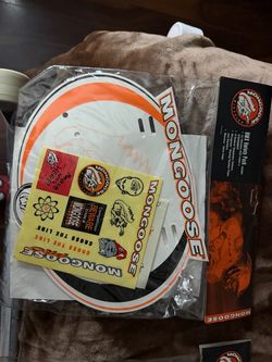 90’s collectors Mongoose bmx Number plate