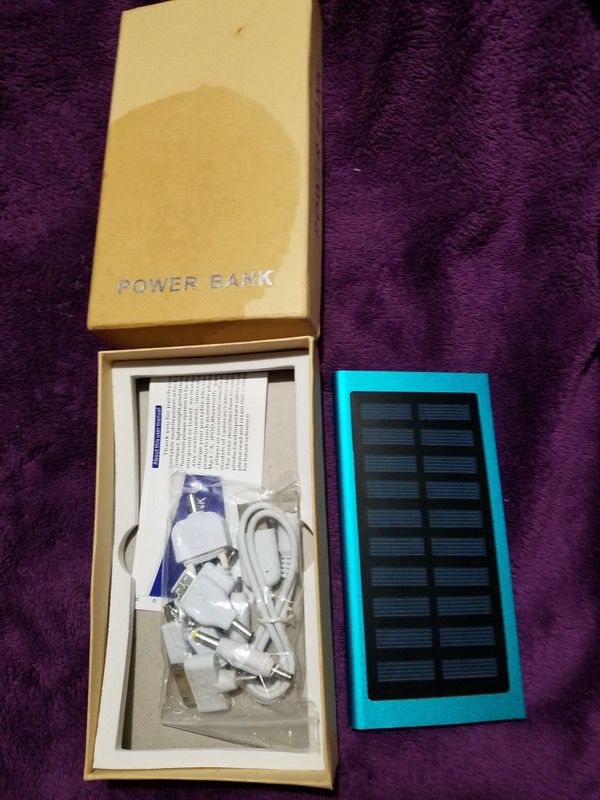 Smart quick wireless. Solar power bank Only $75 full price no negotiable