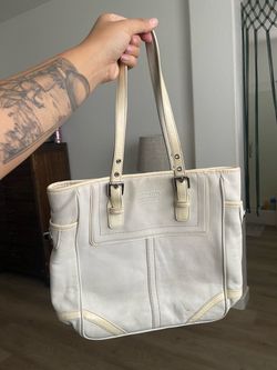 White Coach Bag