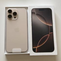iPhone 16 Pro Max, Desert Gold, 256GB - Factory Unlocked