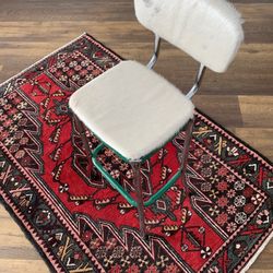Vintage Cowhide Stool