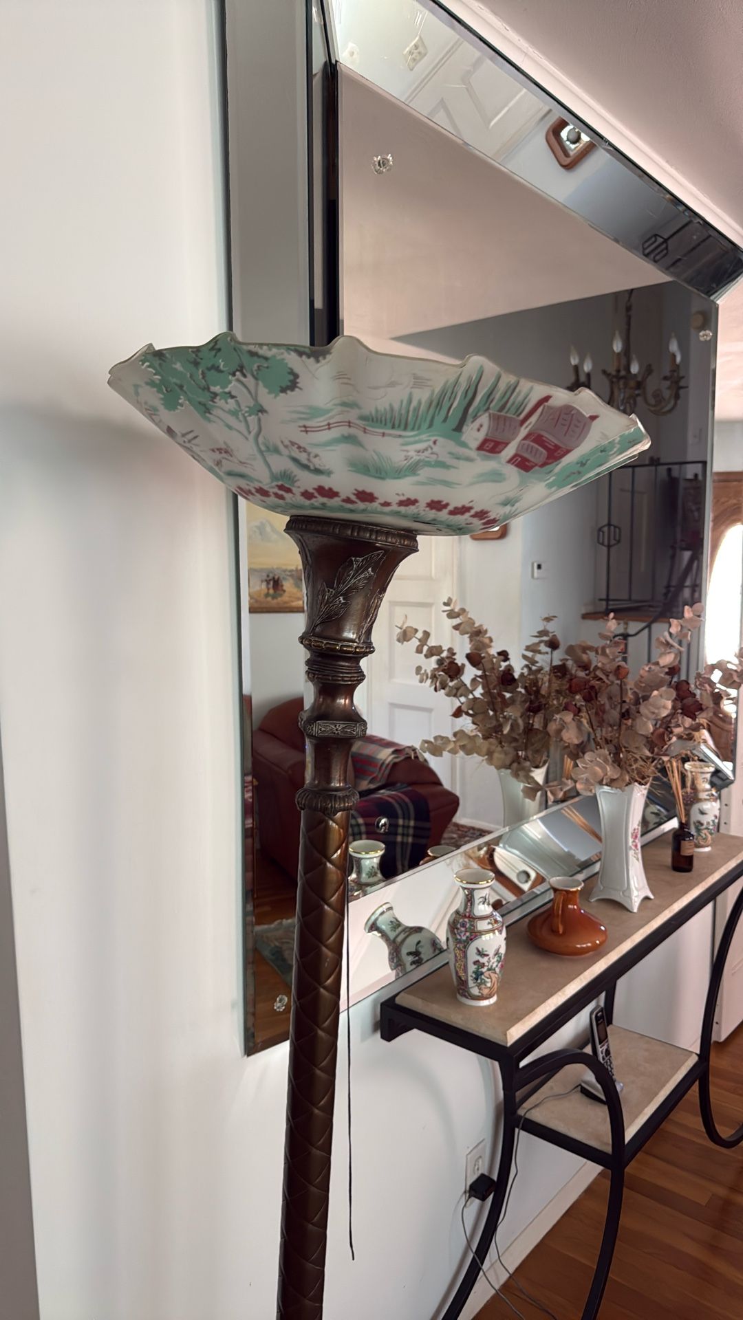 Antique Tiffany Stand Alone Lamp