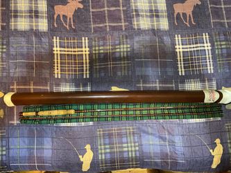 Four classic Fenwick Ferelite fiberglass fly rods