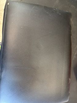 16 inch x 11 inch Black Seat Cushion